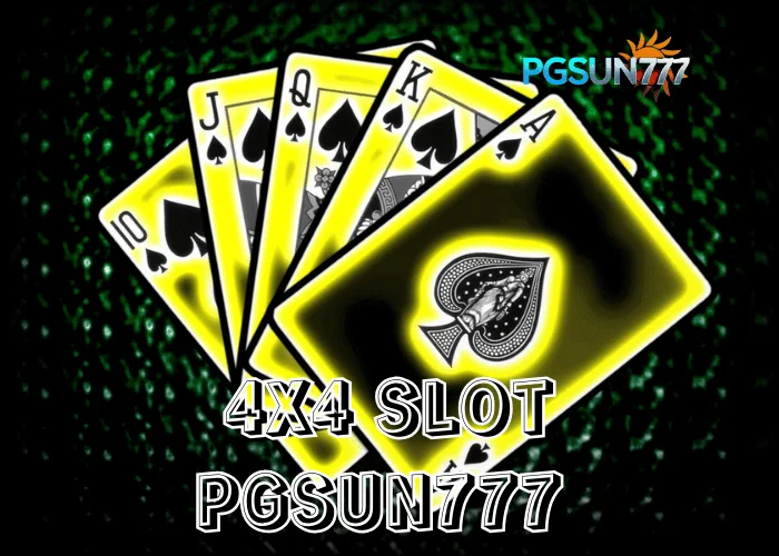PGSUN777 เปิดมุมมองใหม่ 4X4 SLOT สล็อตแนวตาราง เล่นสนุก ลุ้นหลายทางในไทย